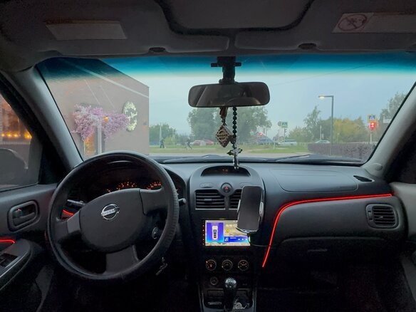 2008 Nissan Almera Classic I, чёрный - вид 11