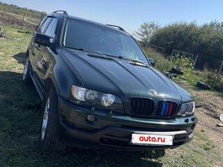 2002 BMW X5 3.0i I (E53), зелёный, 900000 рублей, вид 4