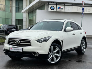 2013 Infiniti FX37 II (S51) Рестайлинг, белый, 1999999 рублей, вид 1