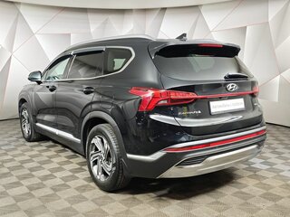 2021 Hyundai Santa Fe IV Рестайлинг, чёрный, 3497000 рублей, вид 4