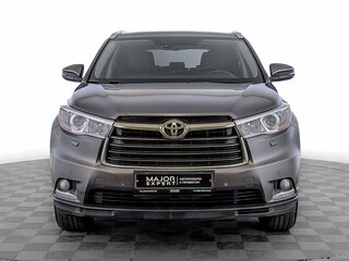2014 Toyota Highlander III (XU50), серый, 2975000 рублей, вид 2
