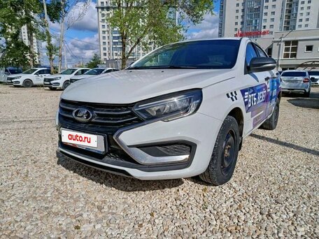2023 Lada (ВАЗ) Vesta I Рестайлинг (NG), белый, 787200 рублей, вид 1