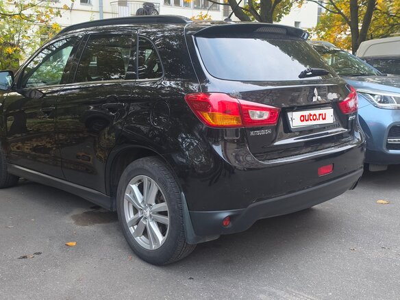 2012 Mitsubishi ASX I Рестайлинг, чёрный, 1100000 рублей - вид 1