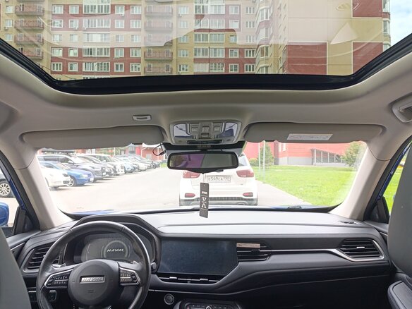 2020 Haval F7 I, синий - вид 9