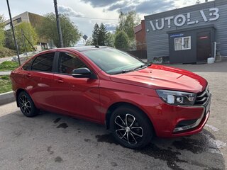 2020 Lada (ВАЗ) Vesta I, красный, 1150000 рублей, вид 2