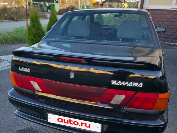 2008 Lada (ВАЗ) 2115, чёрный, 110000 рублей - вид 6