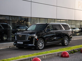 2021 Cadillac Escalade ESV V, чёрный, 9690000 рублей, вид 3