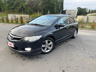 2008 Honda Civic VIII, чёрный, 730000 рублей, вид 3