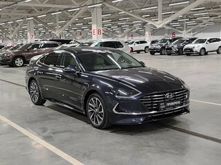 2020 Hyundai Sonata VIII (DN8), синий, 2430000 рублей, вид 3