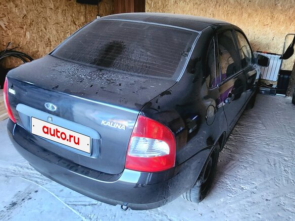 2010 Lada (ВАЗ) Kalina I, чёрный, 160000 рублей - вид 1