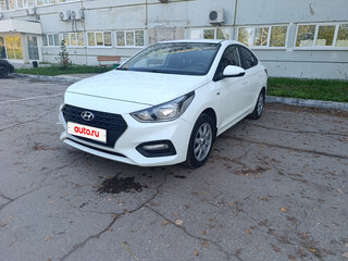 2018 Hyundai Solaris II, белый, 1200000 рублей, вид 1