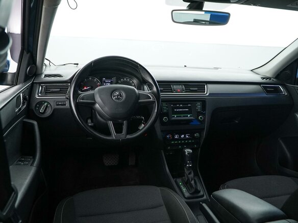 2015 Skoda Rapid I, синий, 1277444 рублей - вид 5