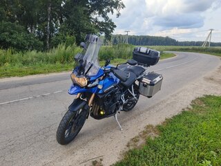 2014 Triumph Tiger Explorer, синий, 700000 рублей, вид 3