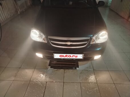 2009 Chevrolet Lacetti I, чёрный, 460000 рублей, вид 4