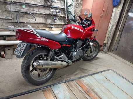 1998 Honda CB 500, красный, 227000 рублей, вид 5