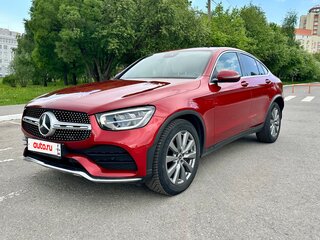 2019 Mercedes-Benz GLC Coupe 300 d I (C253) Рестайлинг, красный, 4600000 рублей, вид 1