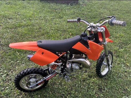 2008 KTM 50 SX, оранжевый, 99999 рублей, вид 2