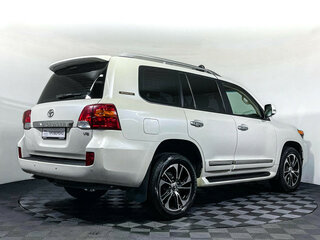 2014 Toyota Land Cruiser 200 Series Рестайлинг 1, белый, 4067415 рублей, вид 5