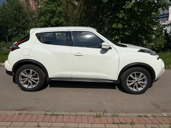 2014 Nissan Juke I Рестайлинг, белый - вид 3
