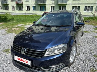 2013 Volkswagen Passat B7, синий, 1190000 рублей, вид 1