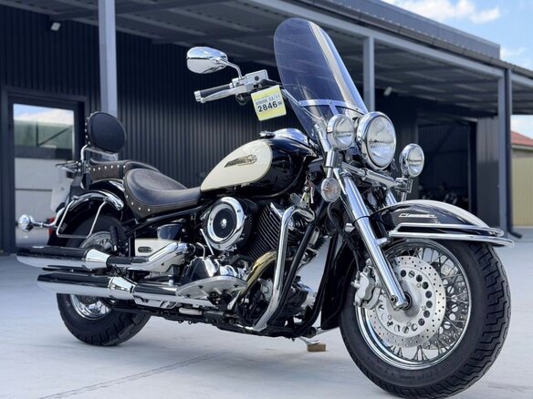 2006 Yamaha XVS1100, чёрный