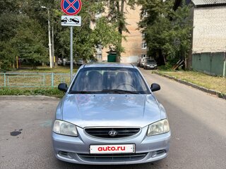 2008 Hyundai Accent ТагАЗ II, серебристый, 255000 рублей, вид 2