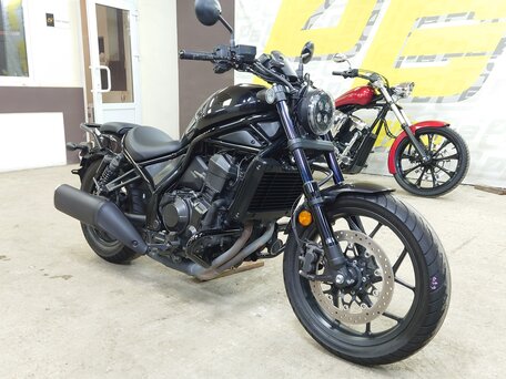2022 Honda CMX 1100 Rebel, чёрный, 775000 рублей, вид 1