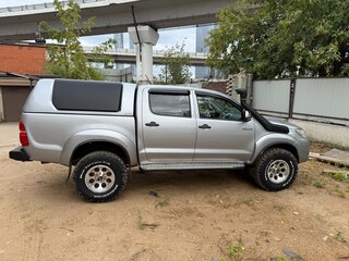 2014 Toyota Hilux VII Рестайлинг, серебристый, 3400000 рублей, вид 4