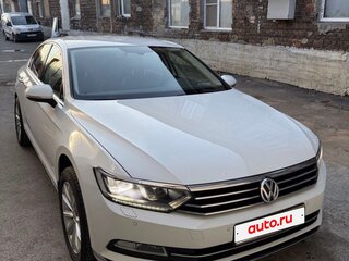 2017 Volkswagen Passat B8, белый, 1800000 рублей, вид 1