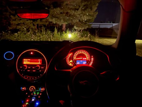2014 Mini Hatch Cooper III (F55/F56), оранжевый, 880000 рублей, вид 4