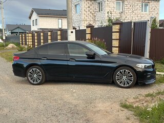 2017 BMW 5 серии 520d VII (G30/G31/G38), чёрный, 3250000 рублей, вид 2
