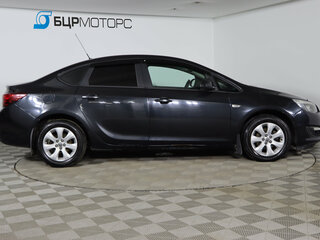 2014 Opel Astra J Рестайлинг, чёрный, 529990 рублей, вид 4