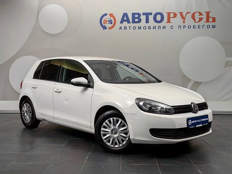 2012 Volkswagen Golf VI, белый, 824000 рублей, вид 1