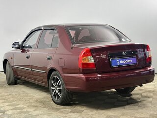 2011 Hyundai Accent ТагАЗ II, красный, 700000 рублей, вид 3