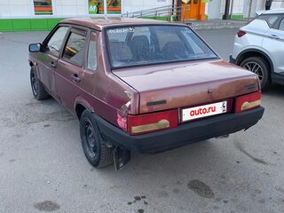 1999 Lada (ВАЗ) 21099, красный, 95000 рублей, вид 4