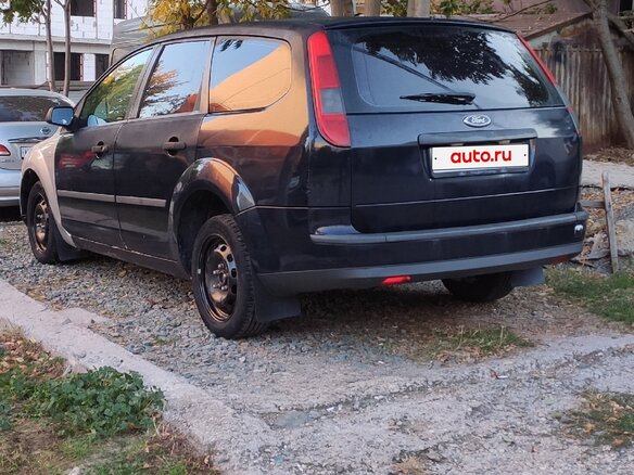 2006 Ford Focus II, синий - вид 3