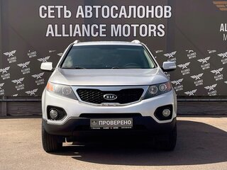 2010 Kia Sorento II, серебристый, 1340000 рублей, вид 2
