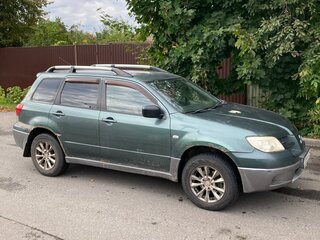 2006 Mitsubishi Outlander I, зелёный, 400000 рублей, вид 3
