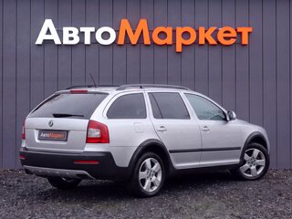 2012 Skoda Octavia Scout II (A5) Рестайлинг, серебристый, 959000 рублей, вид 2