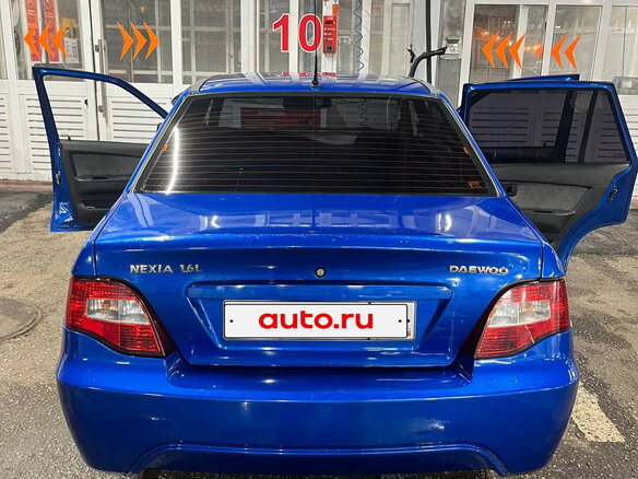 2011 Daewoo Nexia I Рестайлинг, синий, 290000 рублей - вид 9
