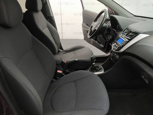 2012 Hyundai Solaris I, фиолетовый, 849000 рублей - вид 14