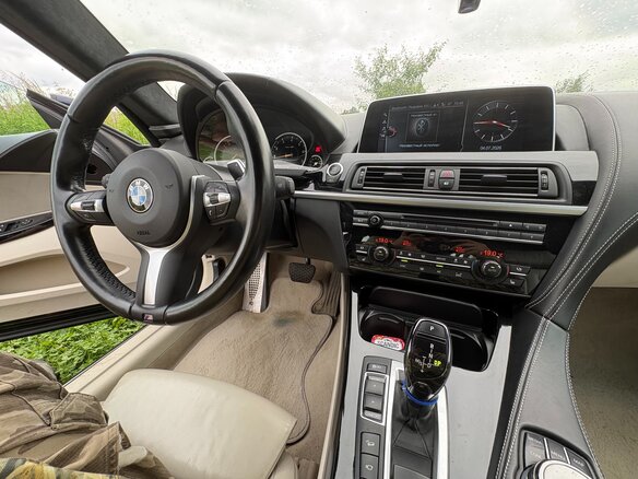 2016 BMW 6 серии 640i xDrive III (F06/F13/F12) Рестайлинг, чёрный - вид 15