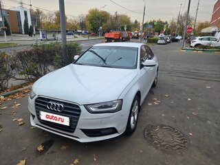 2013 Audi A4 IV (B8) Рестайлинг, белый, 950000 рублей, вид 1
