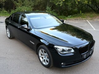 2010 BMW 7 серии Long 730Ld V (F01/F02/F04), чёрный, 1700000 рублей, вид 2