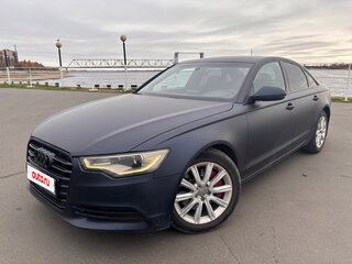 2011 Audi A6 IV (C7), синий, 1222999 рублей, вид 1