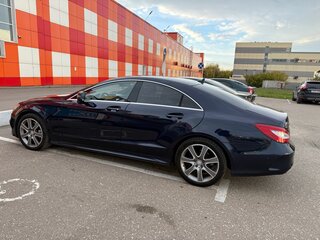2015 Mercedes-Benz CLS 350 BlueTEC II (C218) Рестайлинг, синий, 2600000 рублей, вид 4
