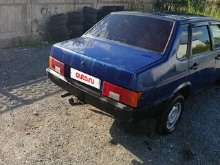 2003 Lada (ВАЗ) 21099, синий, 175000 рублей, вид 4
