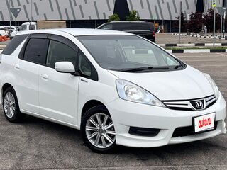 2012 Honda Fit Shuttle I, белый, 900000 рублей, вид 1