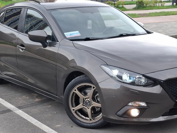 2014 Mazda 3 III (BM), серый, 1300000 рублей - вид 4