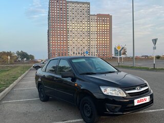 2014 Lada (ВАЗ) Granta I, чёрный, 380000 рублей, вид 2
